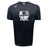 The Austin Huns Rugby Tempo Vapodri T-Shirt by WRS Canterbury is a black, short-sleeve moisture-wicking tee with the "Huns Rugby Est. 1972" logo—Viking helmet, shield, lion, and stars—for comfort on and off the field.