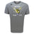 The Hornets Rugby Club Tempo Vapodri T-Shirt by WRS Canterbury features "Hornets Rugby Club 1977" text and a bold yellow hornet graphic—an athletic shirt designed for comfort and style.