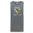 The Hornets Rugby Club Tempo Vapodri Singlet by WRS Canterbury is a grey recycled polyester tank with a yellow hornet graphic, "Hornets Rugby Club 1977" text, Canterbury logo on the left shoulder, and VapoDri tech for comfort.
