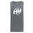 The Clarksville Headhunters Tempo Vapodri Singlet by WRS Canterbury is a grey, sleeveless athletic tank top with a large white "HH" logo on the front, a small Canterbury logo on the chest, and made from recycled polyester for comfort.