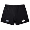 The Clarksville Headhunters Women's Yokohama Short by EMB Canterbury features iconic white logos on the front legs—perfect for women’s rugby.