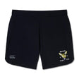 The Hornets Rugby Club Women's Elite Woven Short by EMB Canterbury features zippered pockets, an embroidered club logo, and a white Canterbury logo—perfect women's gym shorts for comfort and style.