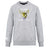 The Hornets Rugby Club Club Crew Sweatshirt by WRS Canterbury features "Hornets Rugby Club 1977" text, a hornet graphic on the front, and an embroidered CCC logo on the left sleeve. This ultra-soft gray sweatshirt offers comfort and club pride.
