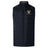 The Hornets Rugby Club Elite Microlite Gilet by Canterbury is a black quilted insulated vest with a front zipper and an embroidered "Hornets Rugby Club 1977" hornet logo on the left chest. Brand: EMB Canterbury.