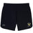 The Hornets Rugby Club Elite Woven Shorts by EMB Canterbury feature a white Canterbury logo and a yellow Hornets Rugby Club 1977 emblem—ideal for training or everyday wear.