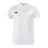 The Clarksville Headhunters Waimak Polo by EMB Canterbury is a white short-sleeve rugby polo with chest buttons and two black logos—perfect men's rugby fan apparel.