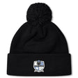 Stay warm in the Austin Huns Rugby Pom Pom Beanie by Canterbury, fleece-lined for extra comfort and featuring a "Huns Rugby Est. 1972" embroidered patch on the front cuff. Brand: EMB Canterbury.
