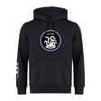 The Helena Youth Rugby Club Hoodie by WRS Canterbury boasts a circular 'Helena Hydra' logo with a hydra illustration on the chest and white stripes on the right sleeve. Made from cozy sweatshirt fleece, it reflects authentic Canterbury branding for a sporty touch.