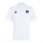 The Helena Youth Rugby Club Dry Polo by EMB Canterbury in white features a Canterbury logo on the right chest and a circular emblem on the left, made with breathable Vapodri Technology for enhanced comfort.