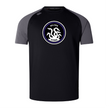 The Helena Youth Rugby Elite Training Tee by WRS Canterbury features gray sleeves, a CCC logo, and a three-headed hydra with "Helena Hydra" on the front. Made with Vapodri fabrics for performance and comfort.