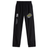 Black athletic sweatpants with elastic cuffs, featuring a "Boston RFC" logo on the right thigh and a stylized shoe print along with "EMB Canterbury Cuffed Hem Stadium Pant" text on the left leg.