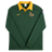 Show your pride with the Springboks Home Long Sleeve Rugby Shirt by Nike, featuring a green body, yellow collar, Nike logo, Springbok emblem, and the South African flag on the sleeve—ideal for every rugby fan.