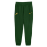 The Nike Springboks Training Pant features a green tapered fit, the official Springboks logo, and a yellow Nike swoosh, inspired by the authentic training gear worn during rugby preparation.