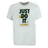The Nike Springboks 25 Bokke Just Do It T-Shirt is a white tee with the "Just Do It BOKKE" slogan in green and gold, featuring both the Nike logo and a small Springboks emblem.