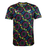 The Nike Springboks 25 Pre-Match Top features vibrant geometric patterns, official logos on the chest, and Dri-FIT technology for comfort.