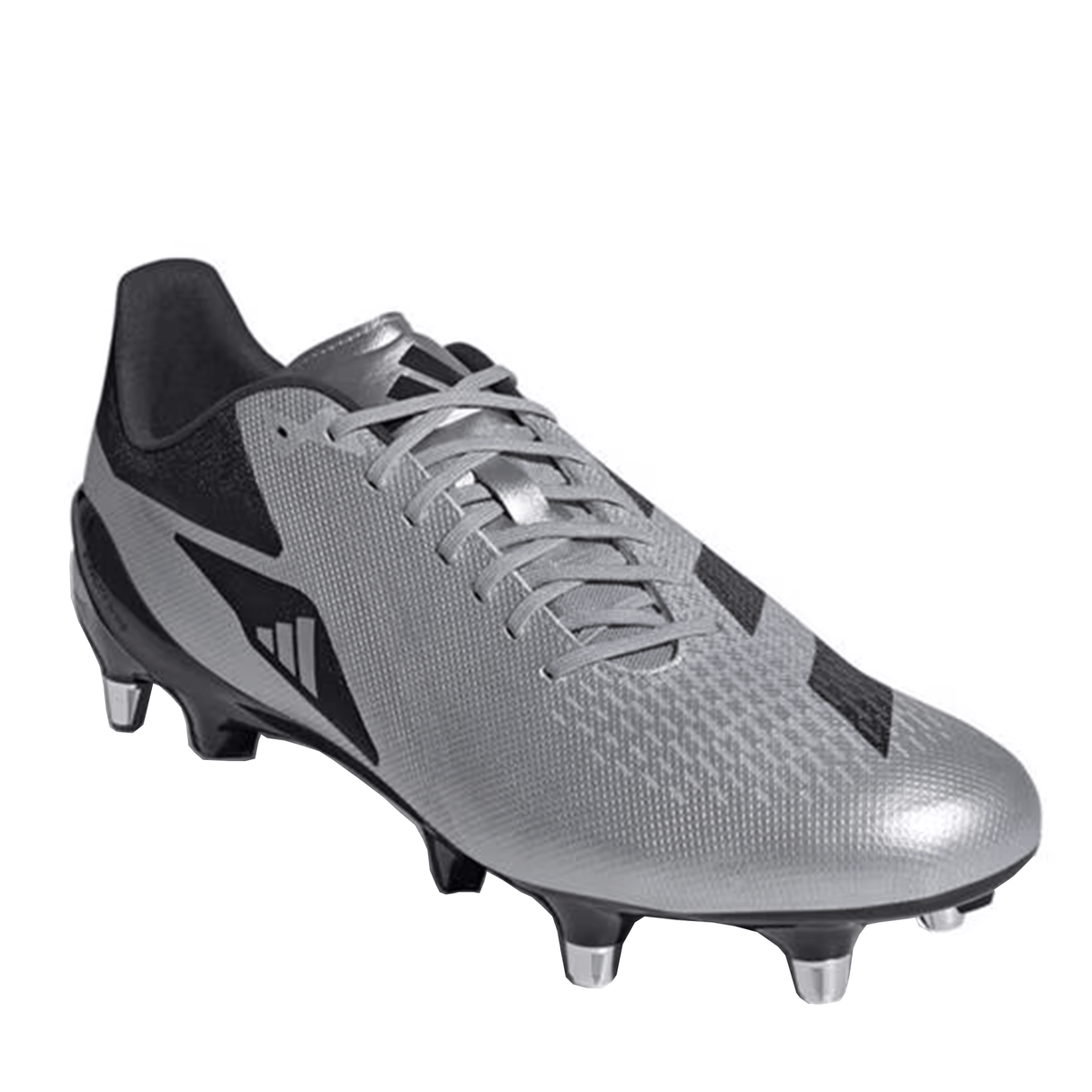 adidas Adizero RS15 Pro FG Rugby Cleats - White | Rugby Now