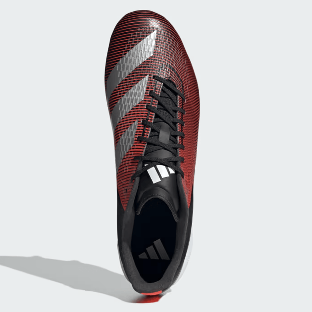 Adidas Adizero RS 15 Rugby Cleat Soft Ground Better Scarlet Core Black Solar Red SKU IF0518 14.5