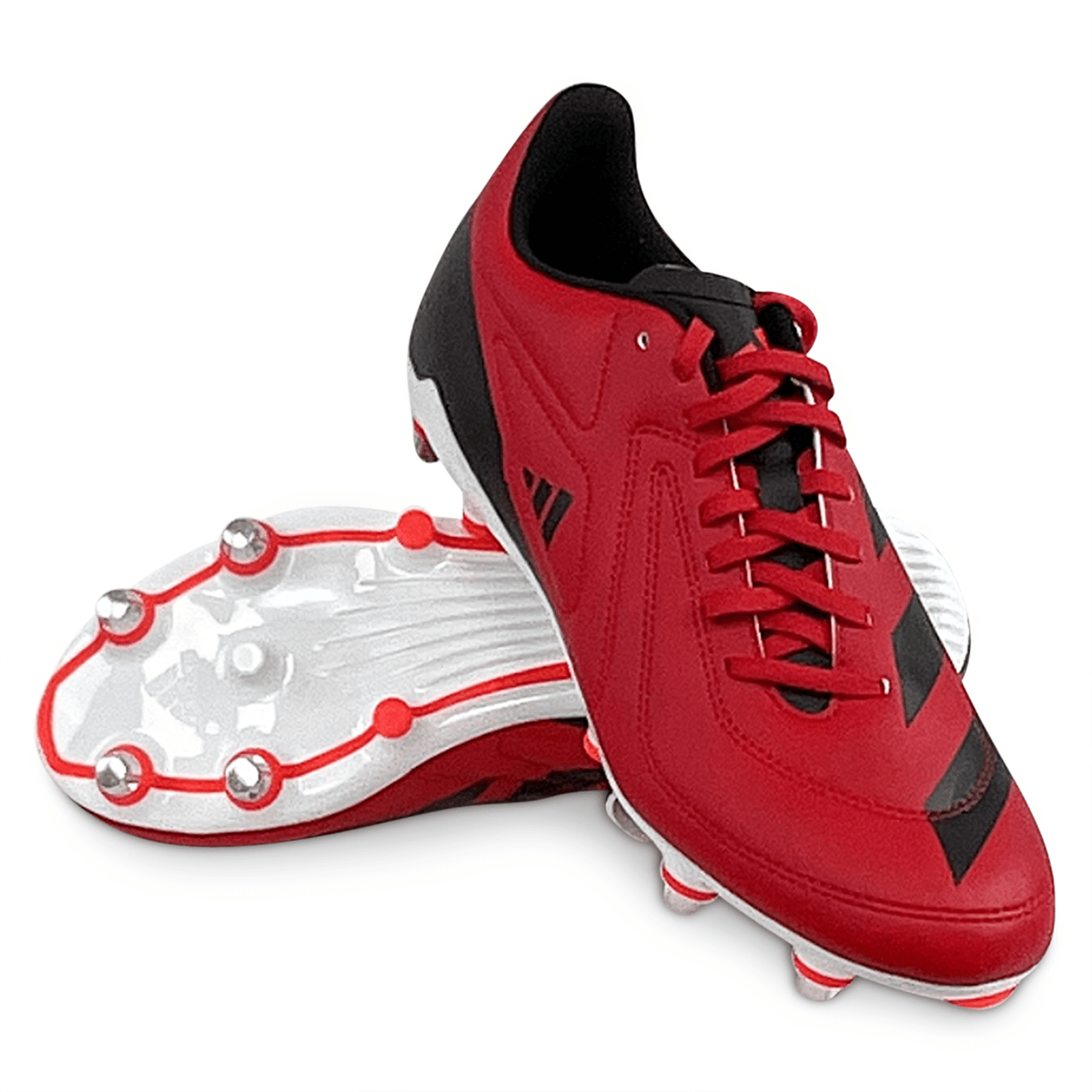 adidas Adizero RS-15 Rugby Cleat - Soft Ground - Better Scarlet/Core ...
