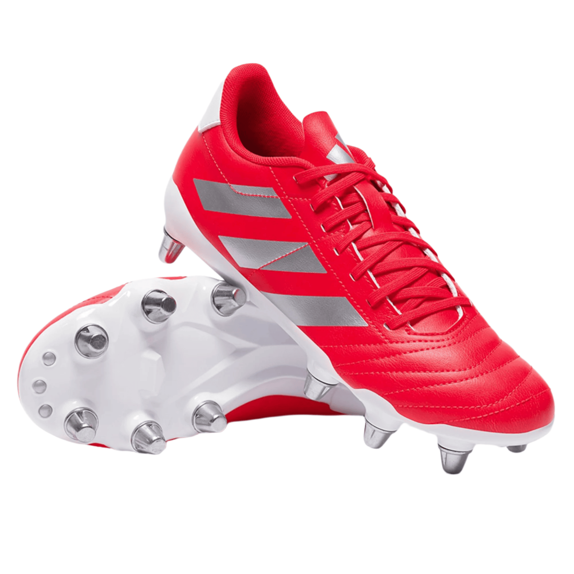 adidas Kakari SG - Lucid Red/Silver Metallic / World Rugby Shop