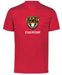 The NorCal Bay Area Flag Rugby Momentum Tee by WRS Augusta showcases the Rugby NorCal logo above "Flag Rugby" in white—perfect for any NorCal Rugby Club supporter.