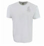 The Troy Rugby Alumni Heavyweight Comfort T-Shirt by EMB S&S Activewear is made from premium USA cotton and features a small "TURC Alumni" logo and graphic on the upper left chest.