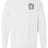 The Montgomery Yellowhammers Black Logo Long Sleeve Retro Comfort Tee by EMB S&S Activewear features a small black embroidered logo and text on the upper left chest—ideal for rugby fans who enjoy subtle style.
