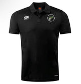 Black short-sleeve Bozeman Cutthroats Club Dry Polo by EMB Canterbury with club logo on the left chest and Canterbury logo on the right; features Vapodri Technology for breathable, cool, and comfortable wear.