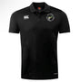 Black short-sleeve Bozeman Cutthroats Club Dry Polo by EMB Canterbury with club logo on the left chest and Canterbury logo on the right; features Vapodri Technology for breathable, cool, and comfortable wear.