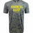 The Montgomery Yellowhammers "Hammers Rugby" Supersoft Tee by WRS LAT features a gray and blue camo design with "HAMMERS RUGBY EST 1984" in yellow. This unisex tee is made from supersoft cotton for all-day comfort.