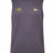 The Montgomery Yellowhammers Tempo+ Training Tank by EMB Canterbury is a sleeveless gray rugby training top with an athletic fit, featuring a small yellow “Yellowhammers” logo and a white EMB Canterbury logo on the chest. Made with moisture-wicking fabric, it keeps you comfortable during intense training sessions.