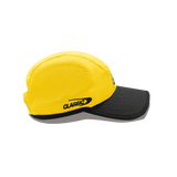 The Hurricanes Super Rugby 25/26 Training Cap by Classic Sportswear features a yellow design, black brim, and "CLASSIC" in black text on the side. A stylish choice for any fan.