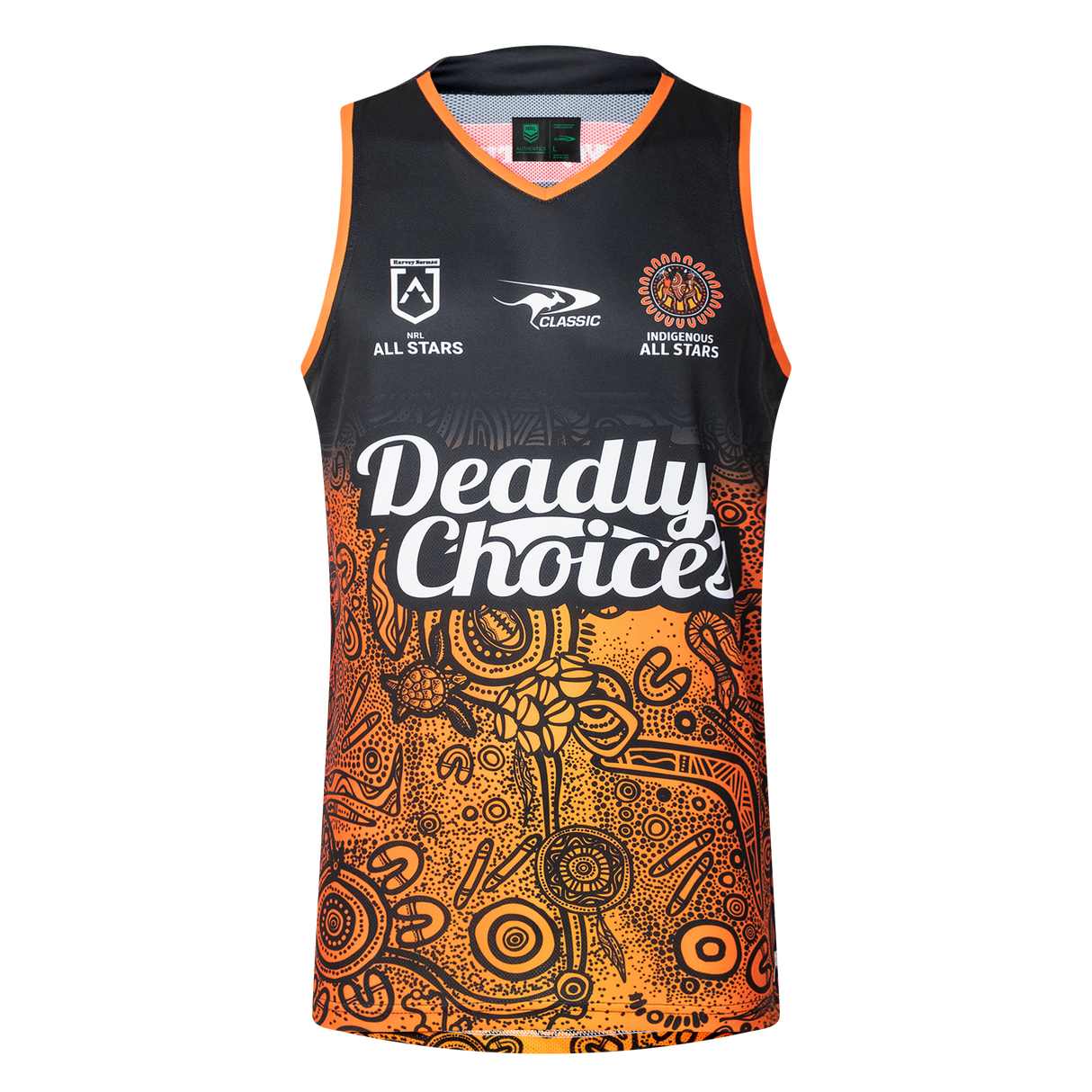 NRL Indigenous All Stars 25/26 Pro Training Singlet by