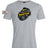 The Boston RFC Lions Origin Club Plain Tee by EMB Canterbury is a light gray tee with a black and yellow "Boston Rugby Football Club" chest logo and a small "Lions Origin" tag on the left sleeve, crafted from a premium cotton-heavy blend.