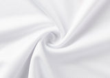 Close-up of Dragons NRL 25/26 Replica Home Jersey by Classic Sportswear, white fabric with a textured, perforated pattern reminiscent of classic sportswear, arranged in a spiral fold.