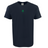 The EMB S&S Activewear Ireland Vintage Comfort Tee is a plain black shirt featuring a small green clover and "1975" printed on the center chest.