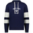 The WRS Augusta Nations of Rugby Ireland Jackson Way Hoodie features white and navy striped sleeves, "IRELAND RUGBY" text, and a white shield emblem on the chest.