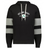 The WRS Augusta Nations of Rugby Ireland Est 1875 Jackson Way Hoodie features grey sleeve stripes, light drawstrings, and "IRELAND RUGBY EST. 1875" with a shamrock emblem—ideal for any Rugby Ireland fan.