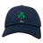 The Nations of Rugby Ireland Vintage Dad Cap by EMB S&S Activewear features a green clover and "1875" in an embroidered vintage design on the front.