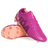 The IDA Sports IDA Helia Club FG in dark pink are women’s soccer cleats featuring molded studs, a textured upper, and bold black branding—designed as stylish football boots for firm ground play.