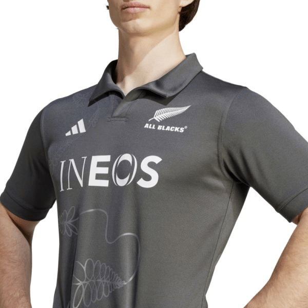 Adidas all black training jersey cheap