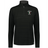 The EMB Augusta Women's Nations of Rugby Italy Pursuit 1/4 Zip Pullover is a black, moisture-wicking long-sleeve top with “Italy Rugby” and shield logo on the left chest—ideal for showing team pride.