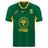 Introducing the Springboks 26/27 Greatest Rivalry Replica Home Jersey by Nike. This authentic replica rugby jersey features iconic green with yellow accents, sponsor logos, the Springboks emblem, and a subtle printed text pattern. Complete with the South African flag on the sleeve, it’s the perfect choice for dedicated fans of Nike and South Africa rugby.