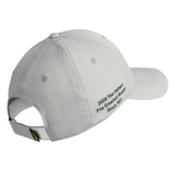 Sure! Here’s a revised version of the sentence using your product data: The Springboks 26/27 RGR Legacy 91 Club Cap by Nike features a light gray design inspired by the iconic Legacy 91 silhouette, with green embroidered text on the side reading “2026 Tour Edition The Greatest Rivalry Since 1921.” Celebrating rugby’s legendary rivalry, this Nike cap includes an adjustable strap at the back.