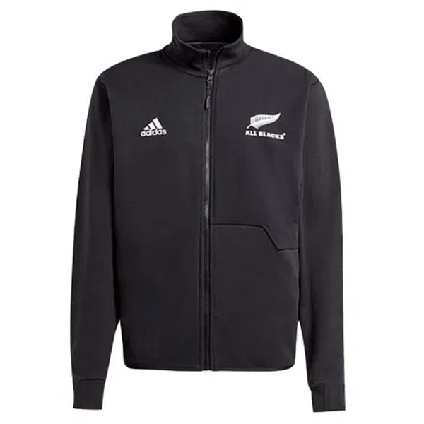 ALL BLACKS ジャケット 黒 All Blacks 24/25 Anthem Jacket by Adidas / World Rugby Shop
