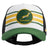 Springboks Trucker Heritage Rugby Cap by Nike featuring a white front with horizontal green and gold stripes, a central Springboks logo patch, and a green brim.