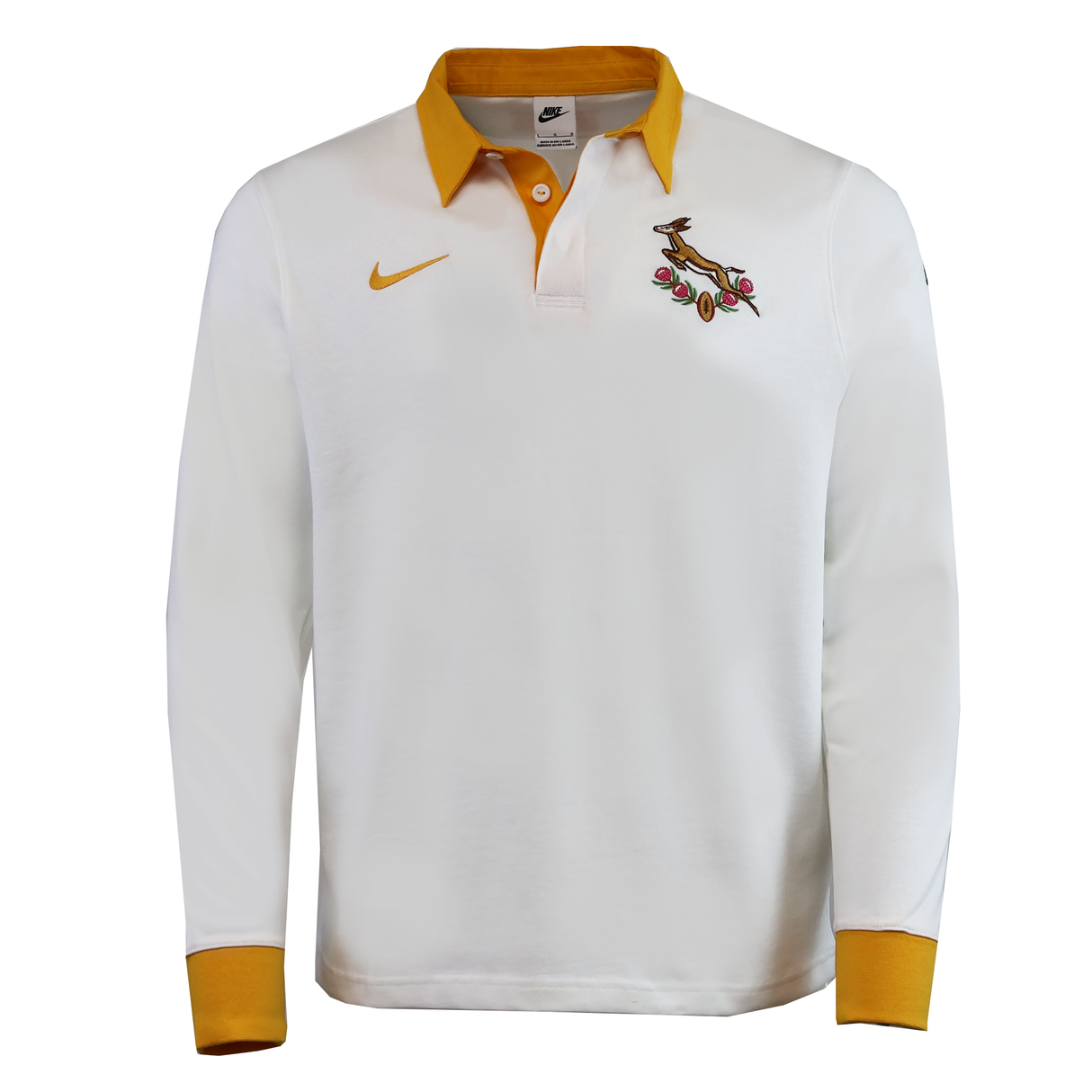 Springboks Heritage Long Sleeve Rugby Jersey by Nike – World Rugby Springboks Heritage Long Sleeve Rugby Jersey by Nike – World Rugby