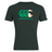 The WRS Canterbury Ireland CCC Flag Club T-Shirt showcases a dark green design with the Canterbury logo in green, white, and orange on the front.