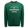 WRS Augusta Ireland 6 Nations 2024 Champions Fleece Crewneck Sweatshirt commemorating Ireland as the champions of the 6 Nations 2024.