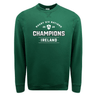 WRS Augusta Ireland 6 Nations 2024 Champions Fleece Crewneck Sweatshirt commemorating Ireland as the champions of the 6 Nations 2024.