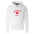 White Nations of Rugby Canada Rugby Hockey Hoodie with "Canada Rugby" text and a red maple leaf logo by WRS Alpha Broder.